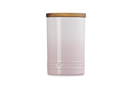 Le Creuset Oppbevaringskrukke Signature 770ml Shell-Pink (796-70819777770099)