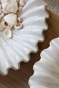 Chic Antique Skål m/ rillekant offwhite Ø35 (529-39124419)