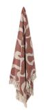 Bloomingville Bomullspledd Salobre brun 130x160 (152-82066531)