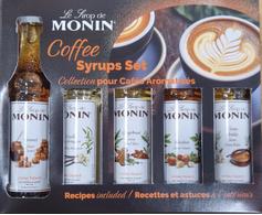 Monin Gavesett Kaffesirup 5x5cl