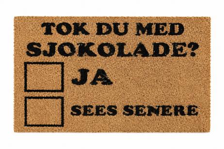 Trend Design Dørmatte "Sjokolade" 40x70