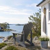 Armonía Adirondack stol HDPE grå (832-TEA05-lightgrey)