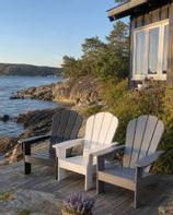 Armonía Barnestol Adirondack HDPE grå