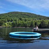Ontario Premium flytende water-lounge Ø3m SUP-kvalitet (ONT-FLOAT-305)
