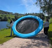 Ontario Premium flytende water-lounge Ø3m SUP-kvalitet (ONT-FLOAT-305)