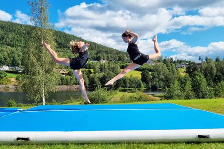 AIRTRACK Oppblåsbar Gymnastikkmatte 5x1m (AIRTRACK-5M)