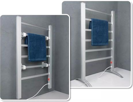 Ontario Elektrisk tørkestativ 100W vegg/gulv