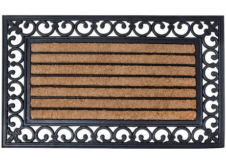 GardenLife  Dørmatte gummi/ kokosfiber 75x45 (714-RB108)
