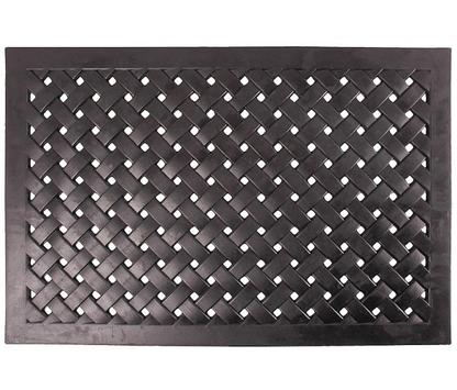 GardenLife  Dørmatte flettet gummi 76x46 (714-RB38)