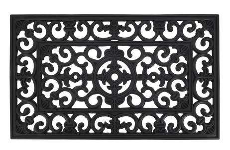 Chic Antique Dørmatte Gummi sort 45x75