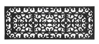 Chic Antique Dørmatte Gummi avlang-sort 45x120 (529-16126724)