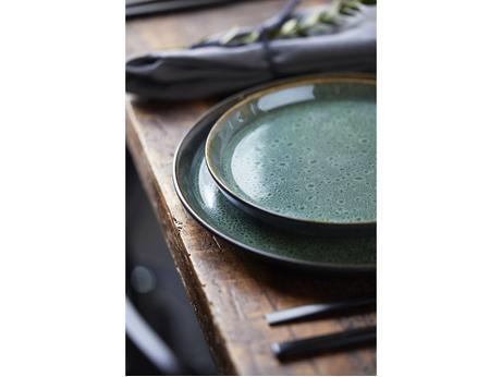 Bitz Gastro Tallerken Svart/Grønn 21cm 