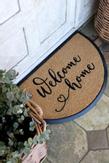 Chic Antique Dørmatte Halvrund welcome-home 45x75 (529-16126200)