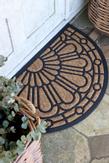 Chic Antique Dørmatte Halvrund mønstret 45x75 (529-16126000)