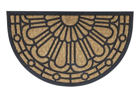 Chic Antique Dørmatte Halvrund mønstret 45x75 (529-16126000)