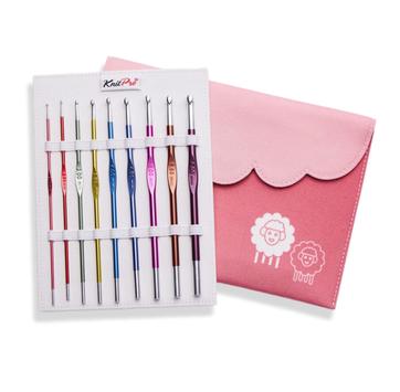 KnitPro Zing Heklenåler Sett 9stk_2-6mm
