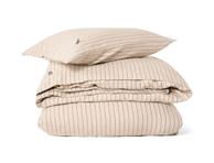 Lexington Sengesett PinStripe Flanell Beige (588-12630005)