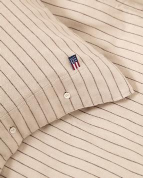 Lexington Sengesett PinStripe Flanell Beige (588-12630005)