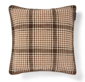 Lexington Putetrekk Checked Fudge 50x50 (588-12634108-fudge)