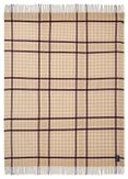 Lexington Ullpledd Checked beige/fig 130x170 (588-12634002)