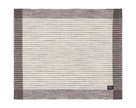 Lexington Bordbrikke Striped økologisk-bomull mørkegrå 40x50 (588-12633007)