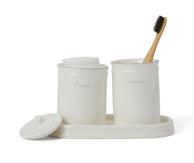 Lexington Porcelaine Tannbørsteglass beige (588-10008118-beige)
