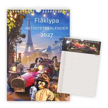 Flåklypa Aktivitetskalender/ familiekalender 2027 (489-771027)