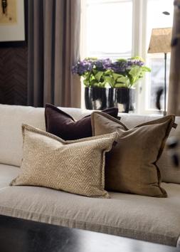 Halvor Bakke Bogstad Putetrekk beige 40x60 (479-121820)
