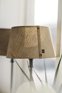 Halvor Bakke Puro Lampeskjerm lin-beige 25cm (479-121903)