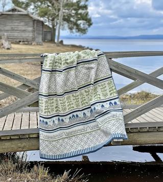 Klippan Ullpledd Bohus Sommer 130x180