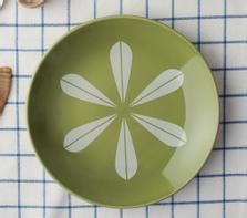 Lucie Kaas Tallerken Lotus 21cm Grønn