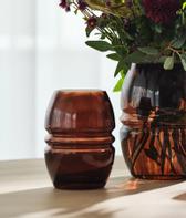 Halvor Bakke The Barrel Vase/Lykt Medium Brun