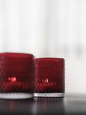 Halvor Bakke Harlekin Lykt/Vase 12cm Ruby (655-602713)