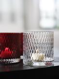Halvor Bakke Harlekin Lykt/Vase 12cm Ruby (655-602713)