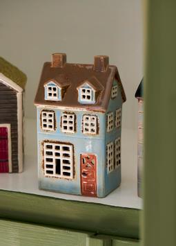 Ib Laursen Lyshus Nyhavn lysblå H17,5