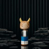 Lucie Kaas Kokeshi Stjernetegn Steinbukken H16,5