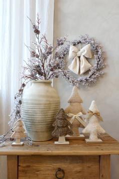 Chic Antique Juletre Filt Sløyfe 2stk (529-52101315)