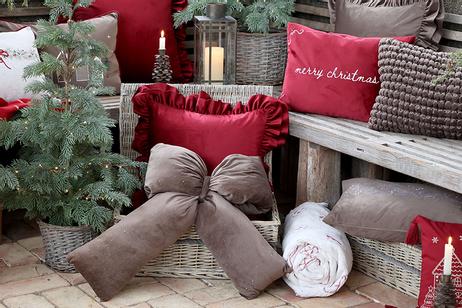 Chic Antique Pute Sløyfe Mocca 50x40 (529-16122020)