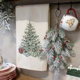 Chic Antique Kjøkkenhåndkle Juletre 70x50 (529-16123230)