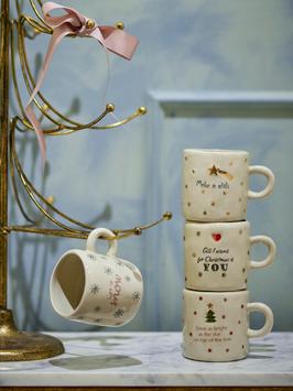 Bloomingville Christy Kopp 4 stk Snow (152-82073205)