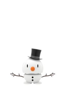 Hoptimist Snømann hvit H7,8 (379-26172)