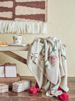 Bloomingville Yule Pledd Natur (152-82062293)
