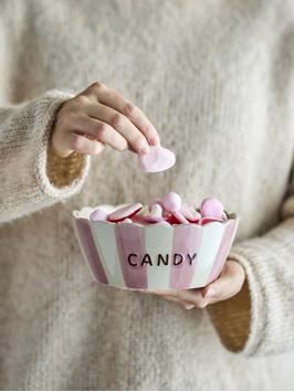 Bloomingville Skål Candy Rosa Ø17