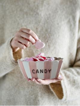 Bloomingville Skål Candy Rosa Ø17 (152-82063696)
