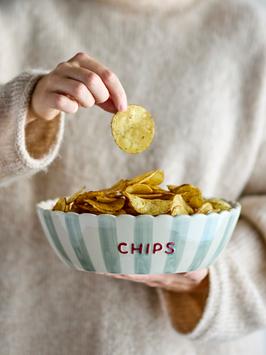 Bloomingville Skål Chips Blå Ø24