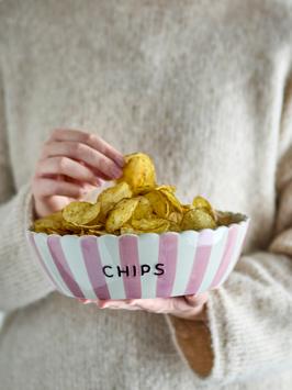 Bloomingville Skål Chips Rosa Ø24