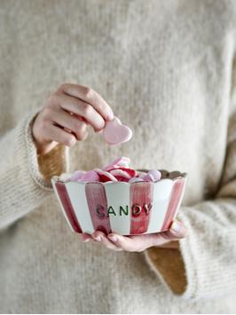 Bloomingville Skål Candy Rød Ø17 (152-82063855)