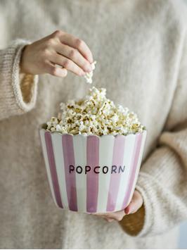 Bloomingville Skål Popcorn Rosa Ø17,5