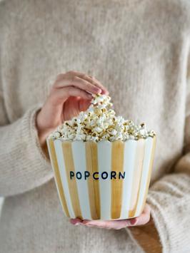 Bloomingville Skål Popcorn Gul Ø17,5