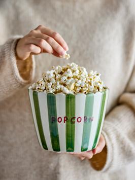 Bloomingville Skål Popcorn Grønn Ø17,5